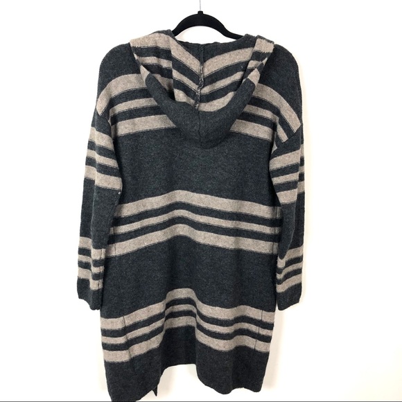 Tahari striped open cardigan - Picture 3 of 4